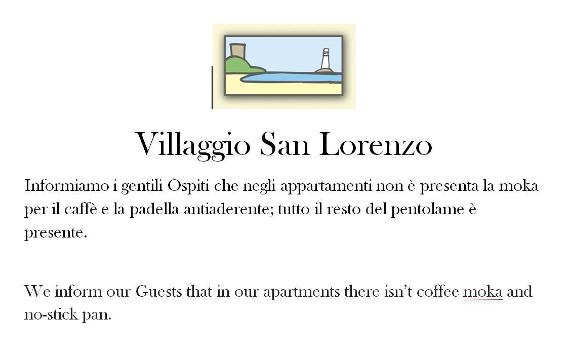 Villaggio San Lorenzo Вьесте Экстерьер фото